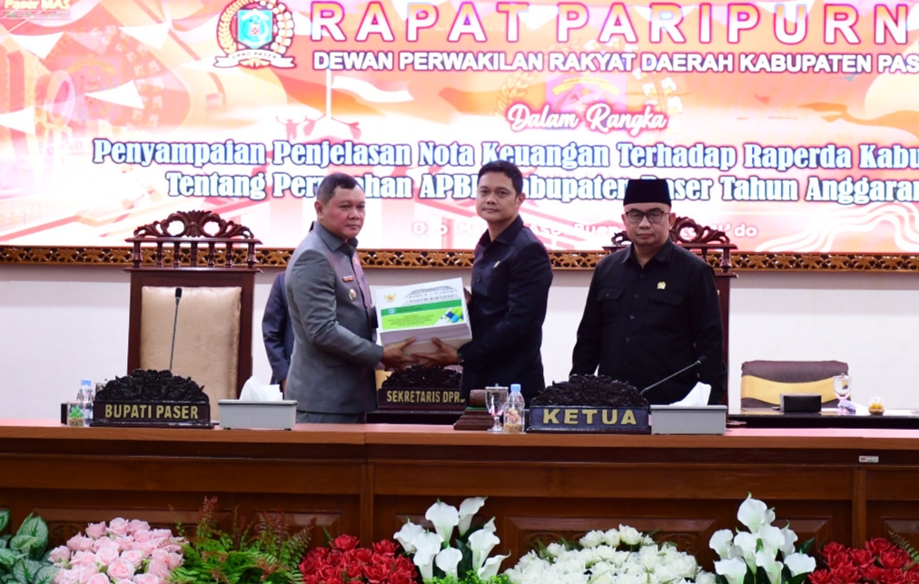 Gelar Paripurna Nota Keuangan Perubahan 2024, Bupati Sampaikan Pokok Penjelasan