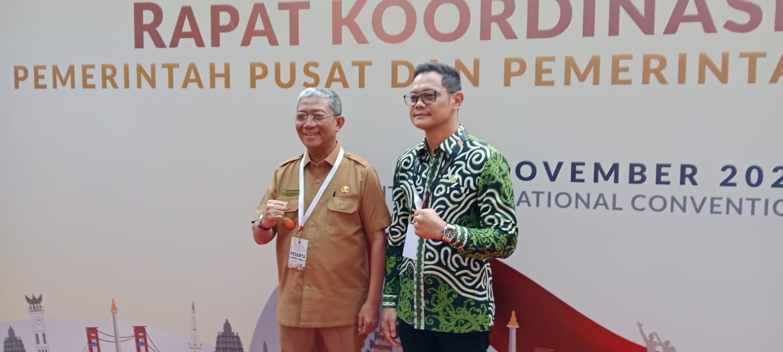 Hadiri Rakornas Pemerintah Pusat & Daerah, Ketua DPRD: Bangun Sinergi Wujudkan Visi Presiden RI